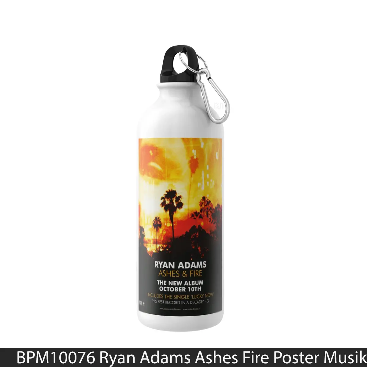 Botol Ryan Adams Ashes Fire - Music Sport Bottle