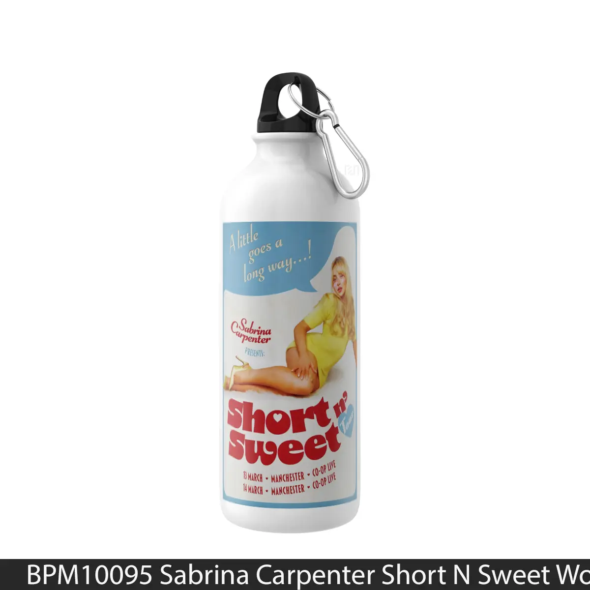 Botol Sabrina Carpenter Short N Sweet World Tour 2025 Variant - Music Sport Bottle