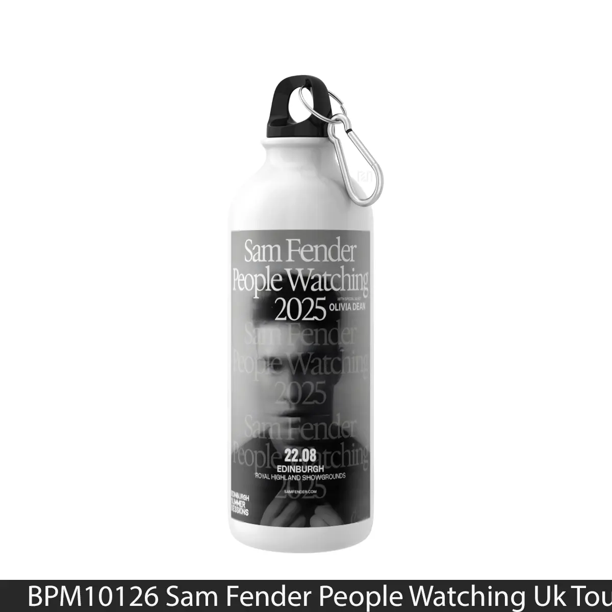 Botol Sam Fender People Watching Uk Tour 2025 Edinburgh Royal Highland - Music Sport Bottle