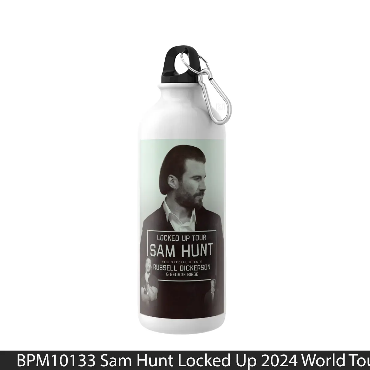 Botol Sam Hunt Locked Up 2024 World Tour - Music Sport Bottle