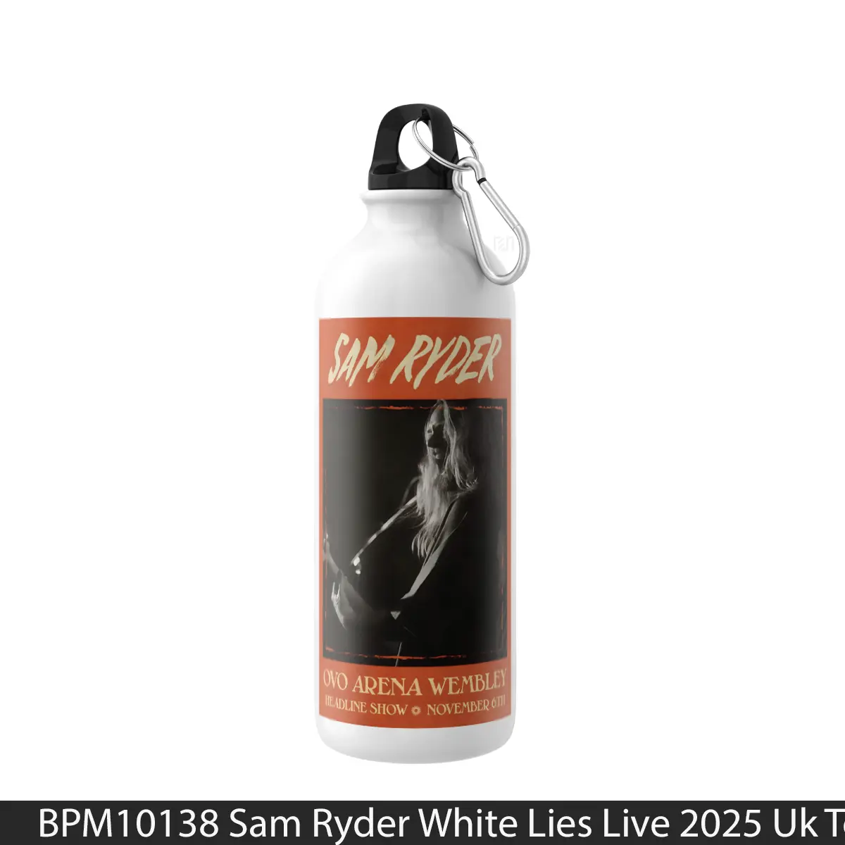 Botol Sam Ryder White Lies Live 2025 Uk Tour - Music Sport Bottle