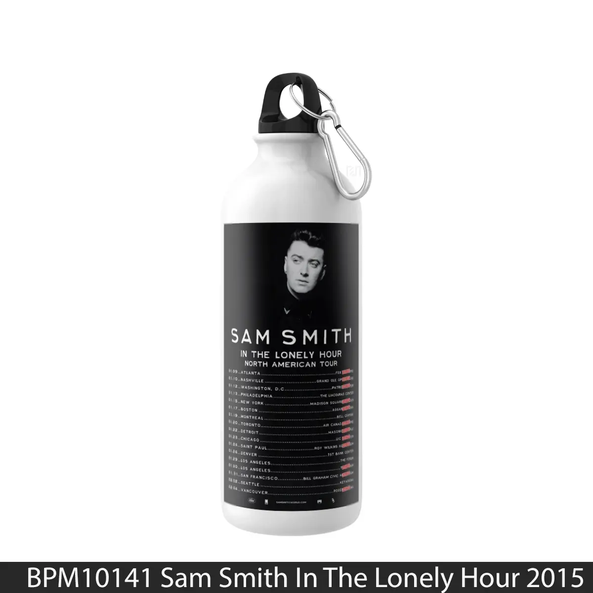 Botol Sam Smith In The Lonely Hour 2015 North American T - Music Sport Bottle