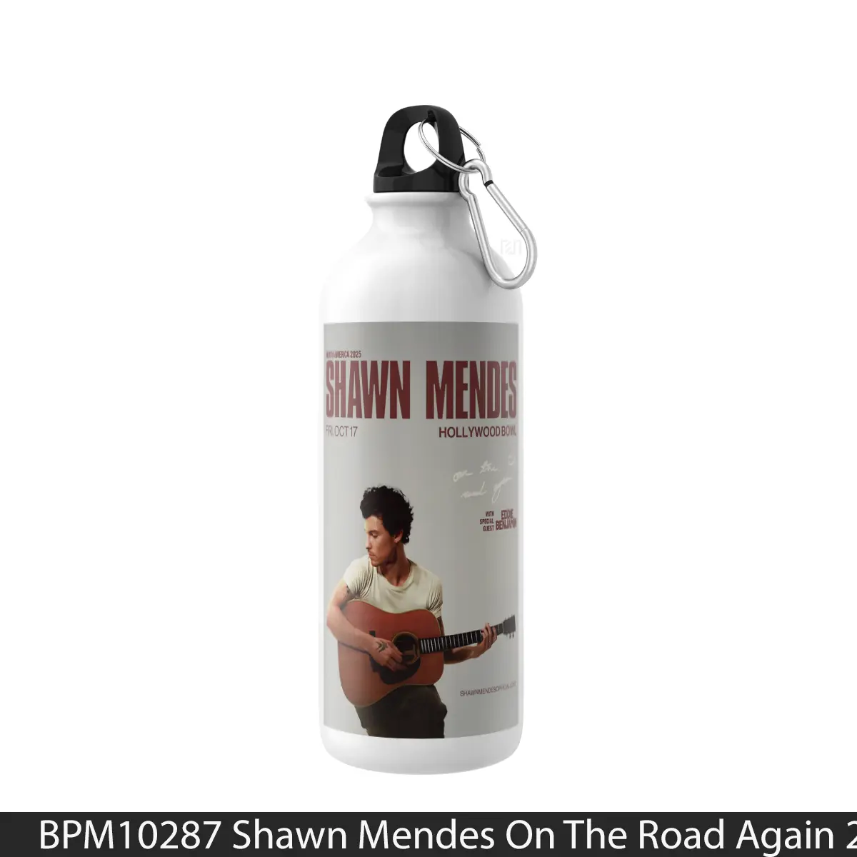 Botol Shawn Mendes On The Road Again 2025 Tour - Music Sport Bottle