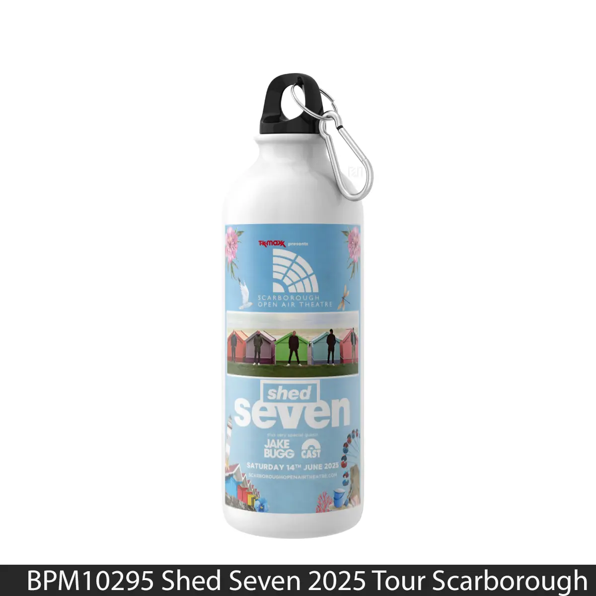 Botol Shed Seven 2025 Tour Scarborough - Music Sport Bottle