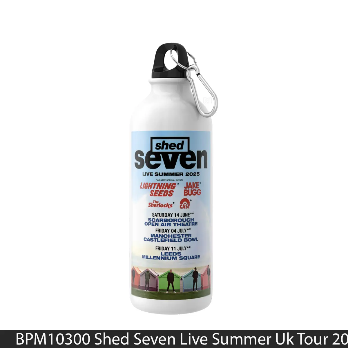Botol Shed Seven Live Summer Uk Tour 2025 Scarborough - Music Sport Bottle