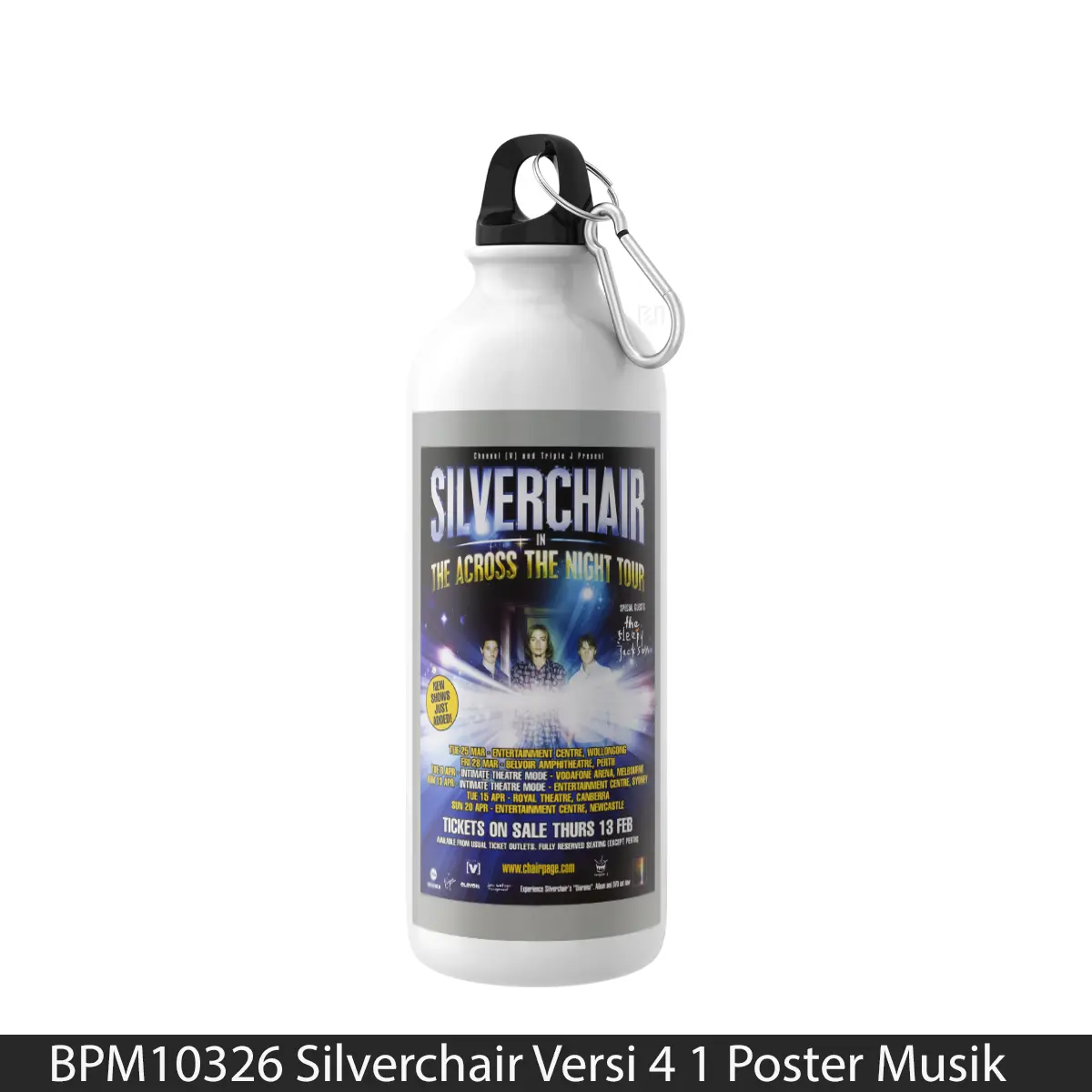 Botol Silverchair Versi 4 1 - Music Sport Bottle