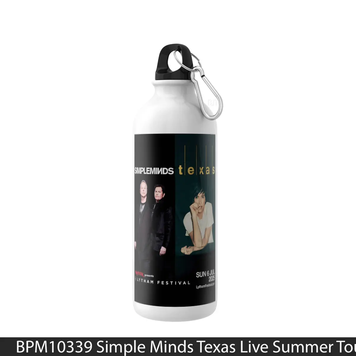 Botol Simple Minds Texas Live Summer Tour - Music Sport Bottle