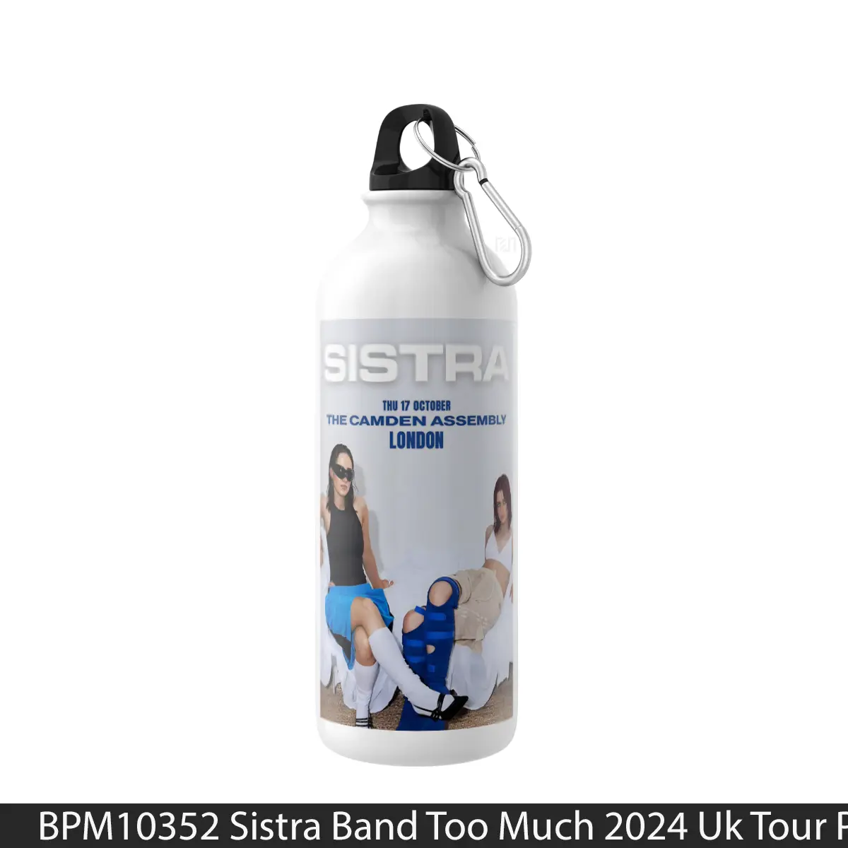 Botol Sistra Band Too Much 2024 Uk Tour - Music Sport Bottle
