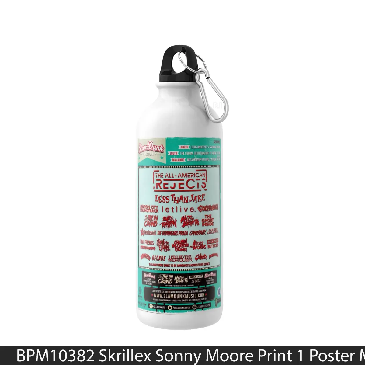 Botol Skrillex Sonny Moore Print 1 - Music Sport Bottle