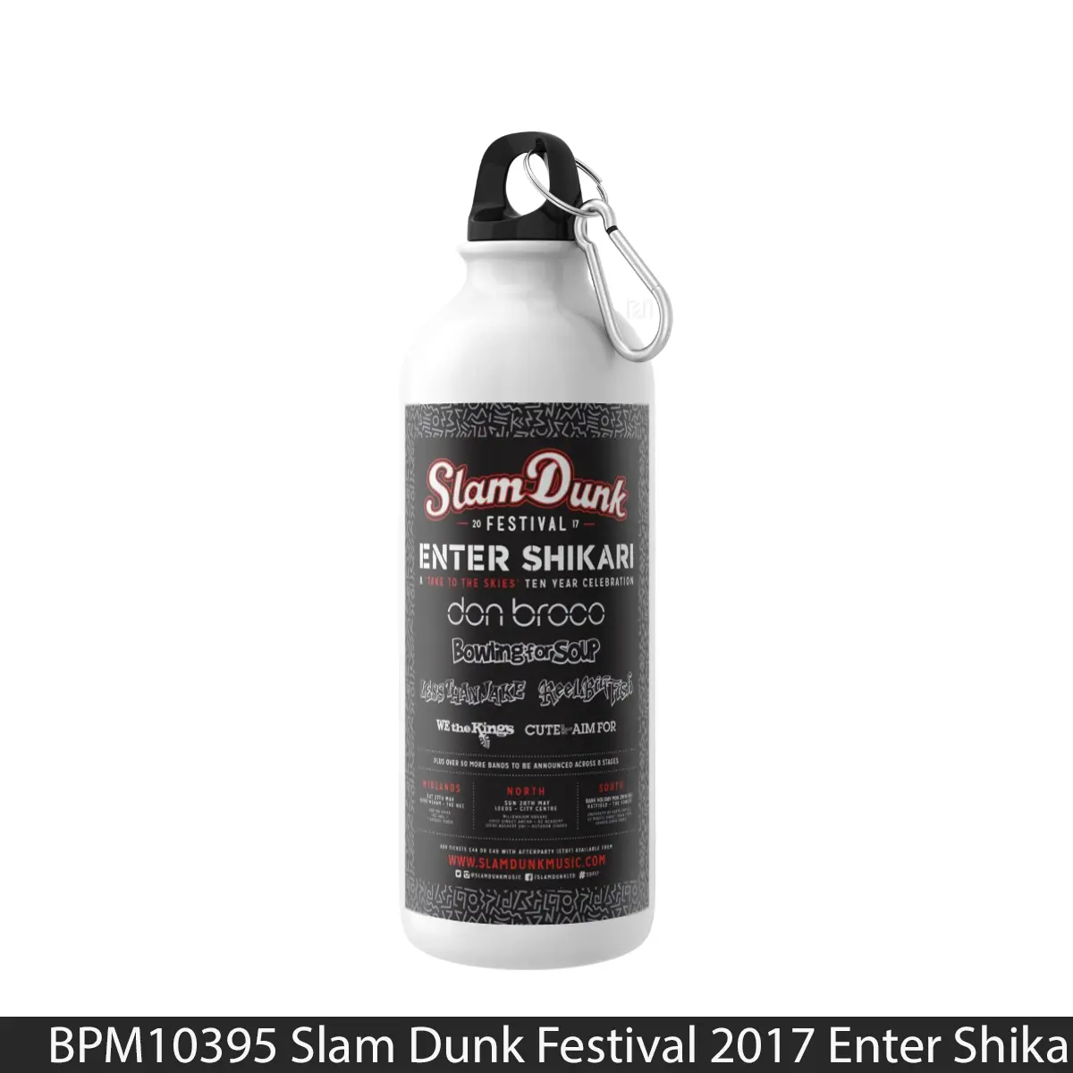 Botol Slam Dunk Festival 2017 Enter Shikari - Music Sport Bottle