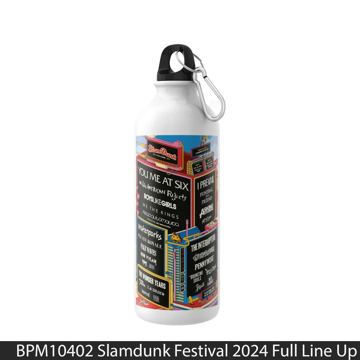 Botol Slamdunk Festival 2024 Full Line Up - Music Sport Bottle