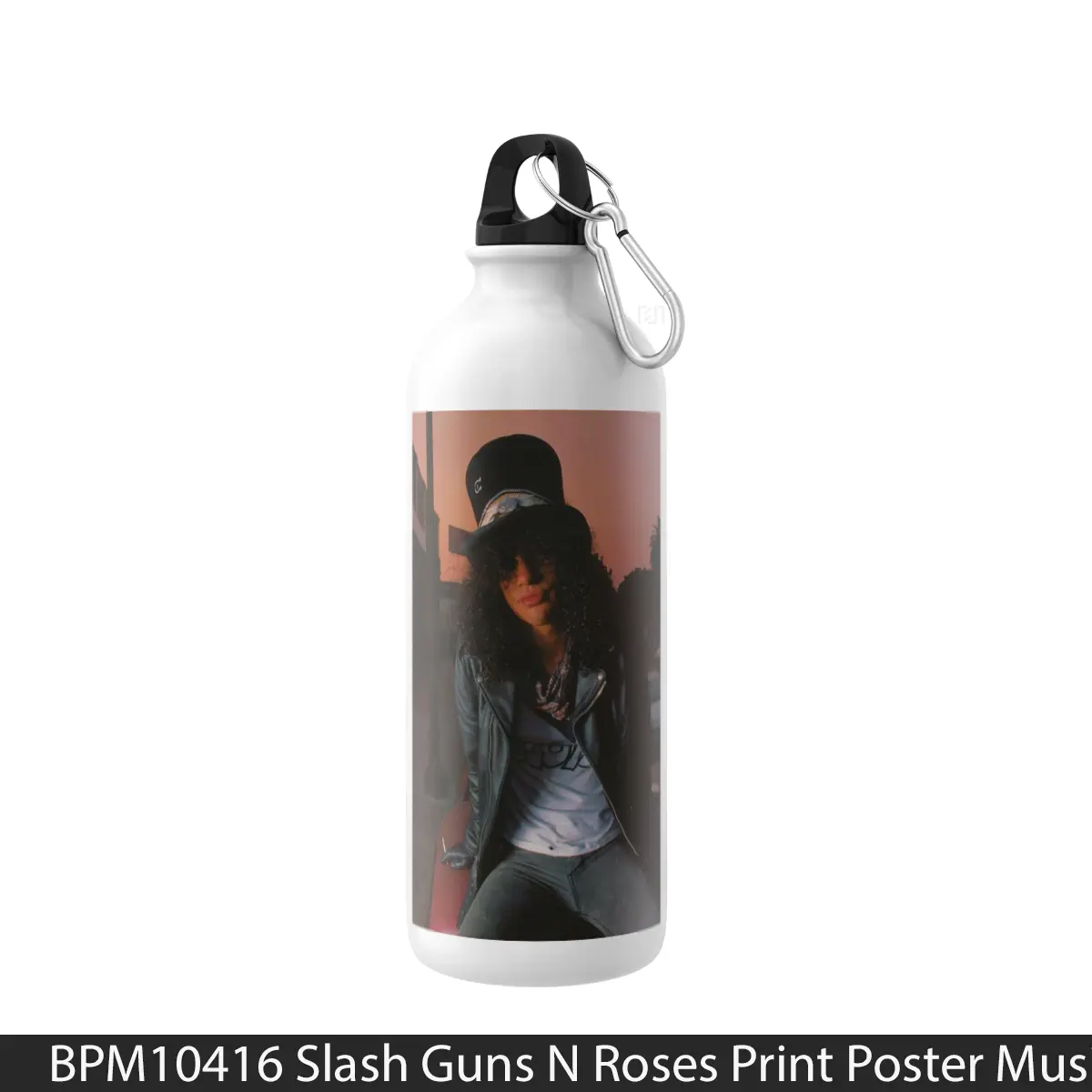 Botol Slash Guns N Roses Print - Music Sport Bottle