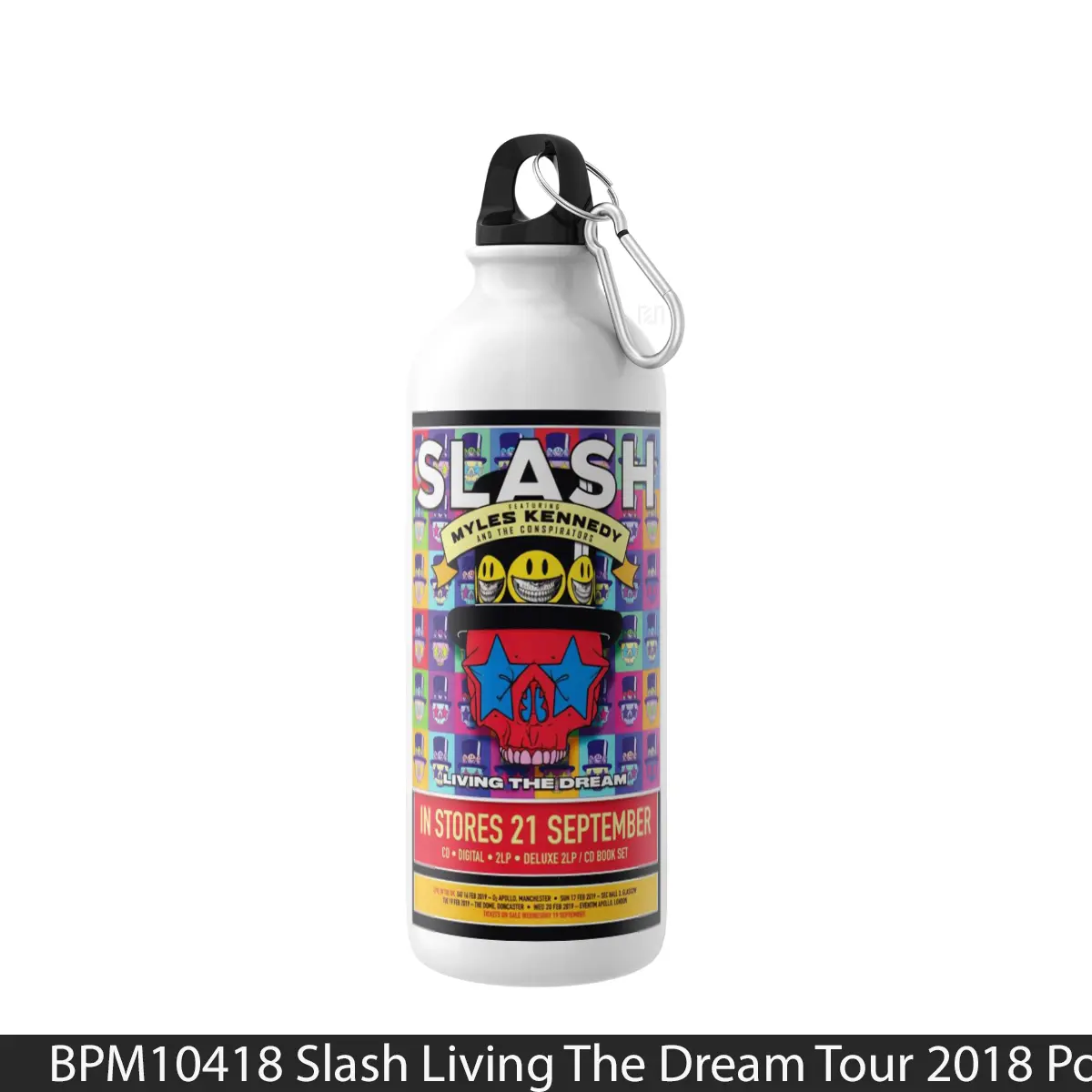 Botol Slash Living The Dream Tour 2018 - Music Sport Bottle