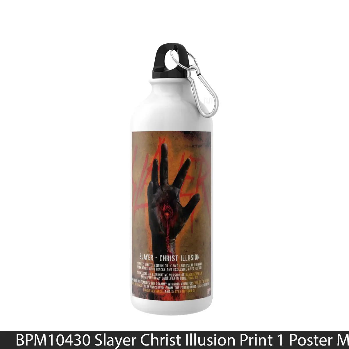 Botol Slayer Christ Illusion Print 1 - Music Sport Bottle