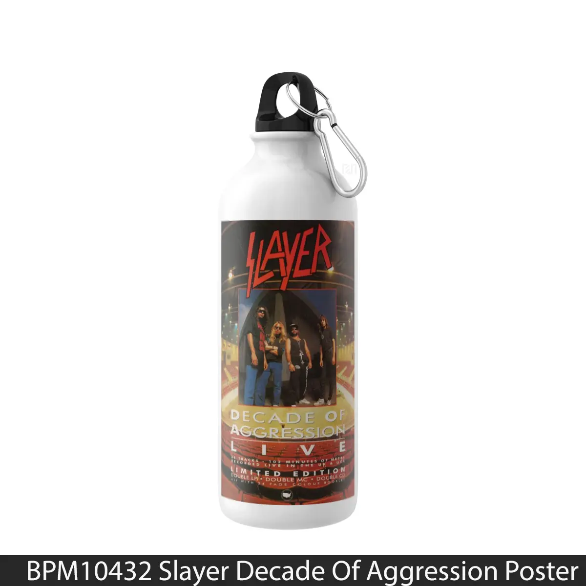Botol Slayer Decade Of Aggression - Music Sport Bottle