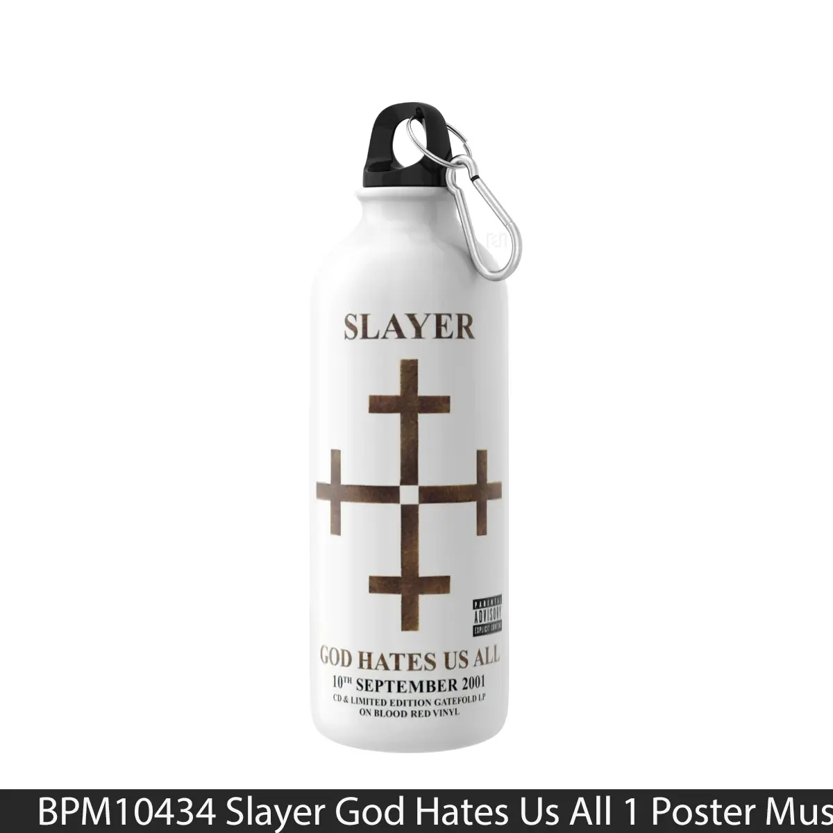 Botol Slayer God Hates Us All 1 - Music Sport Bottle