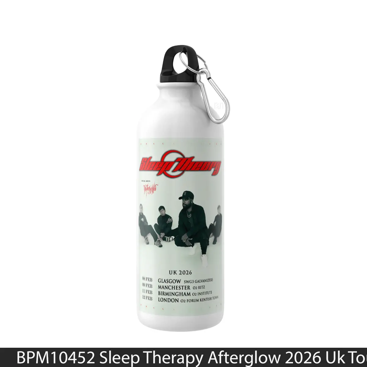 Botol Sleep Therapy Afterglow 2026 Uk Tour - Music Sport Bottle