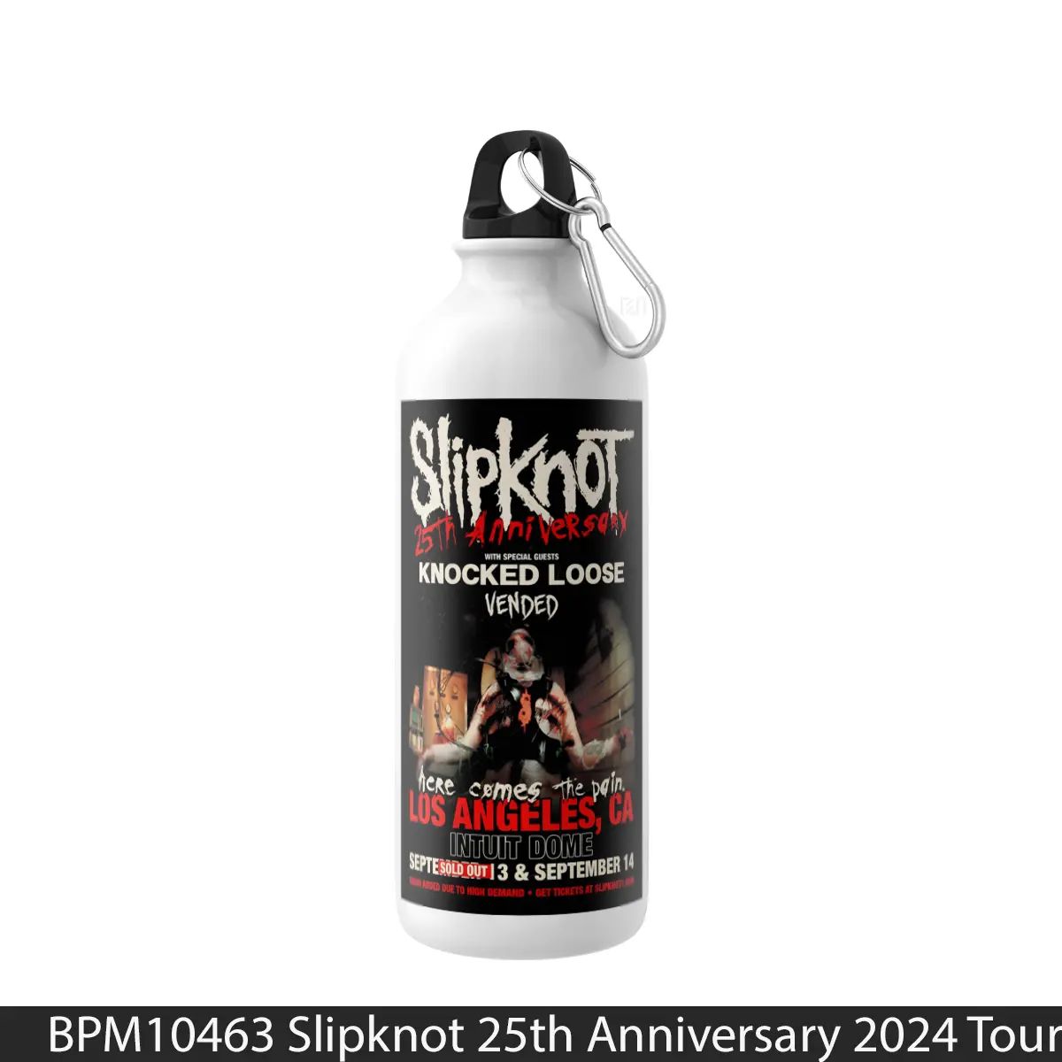 Botol Slipknot 25Th Anniversary 2024 Tour 1 - Music Sport Bottle