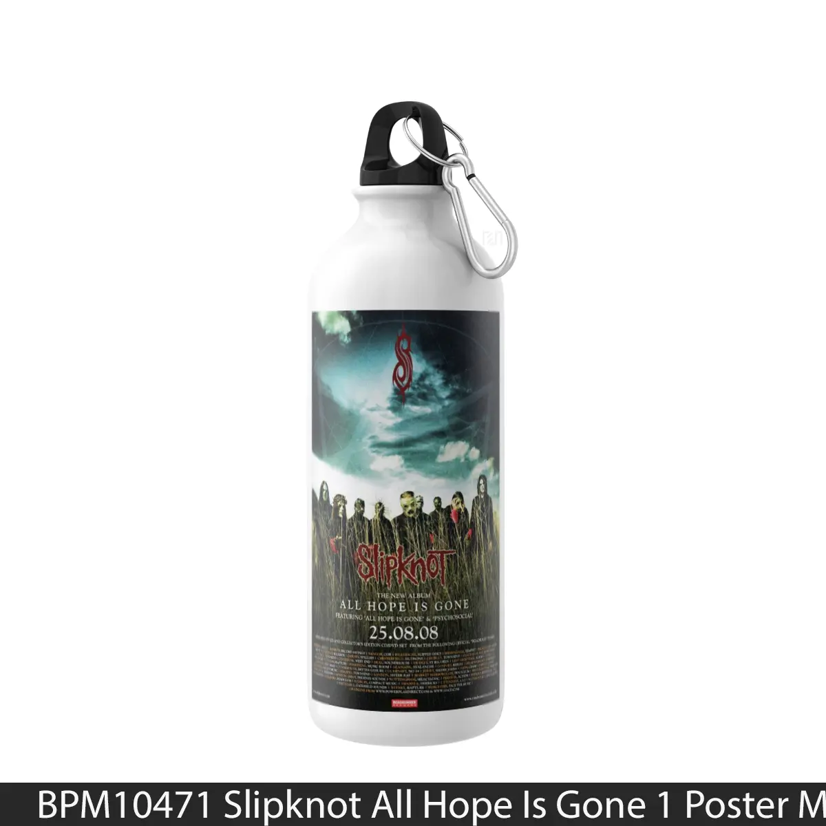 Botol Slipknot All Hope Is Gone 1 - Music Sport Bottle