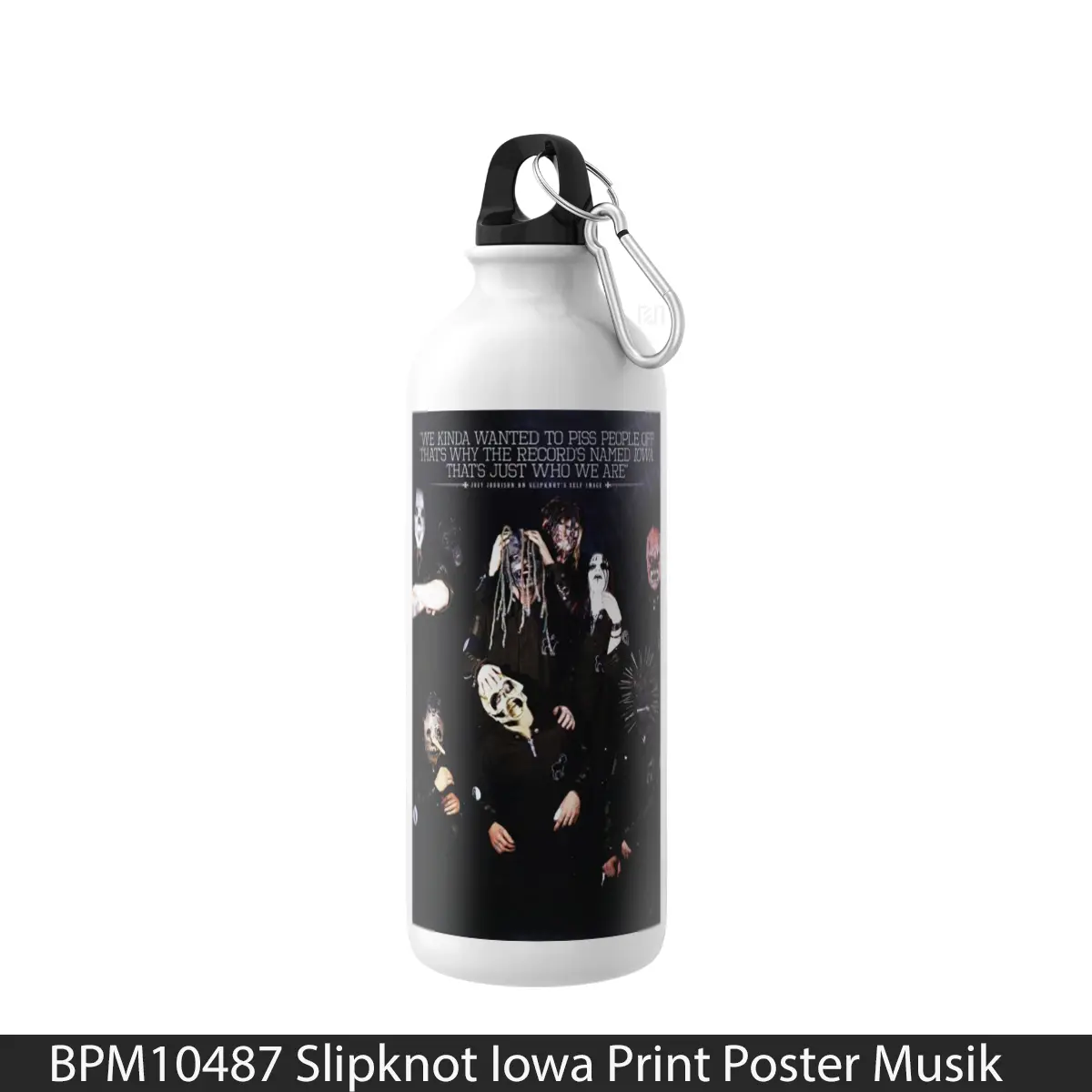 Botol Slipknot Iowa Print - Music Sport Bottle