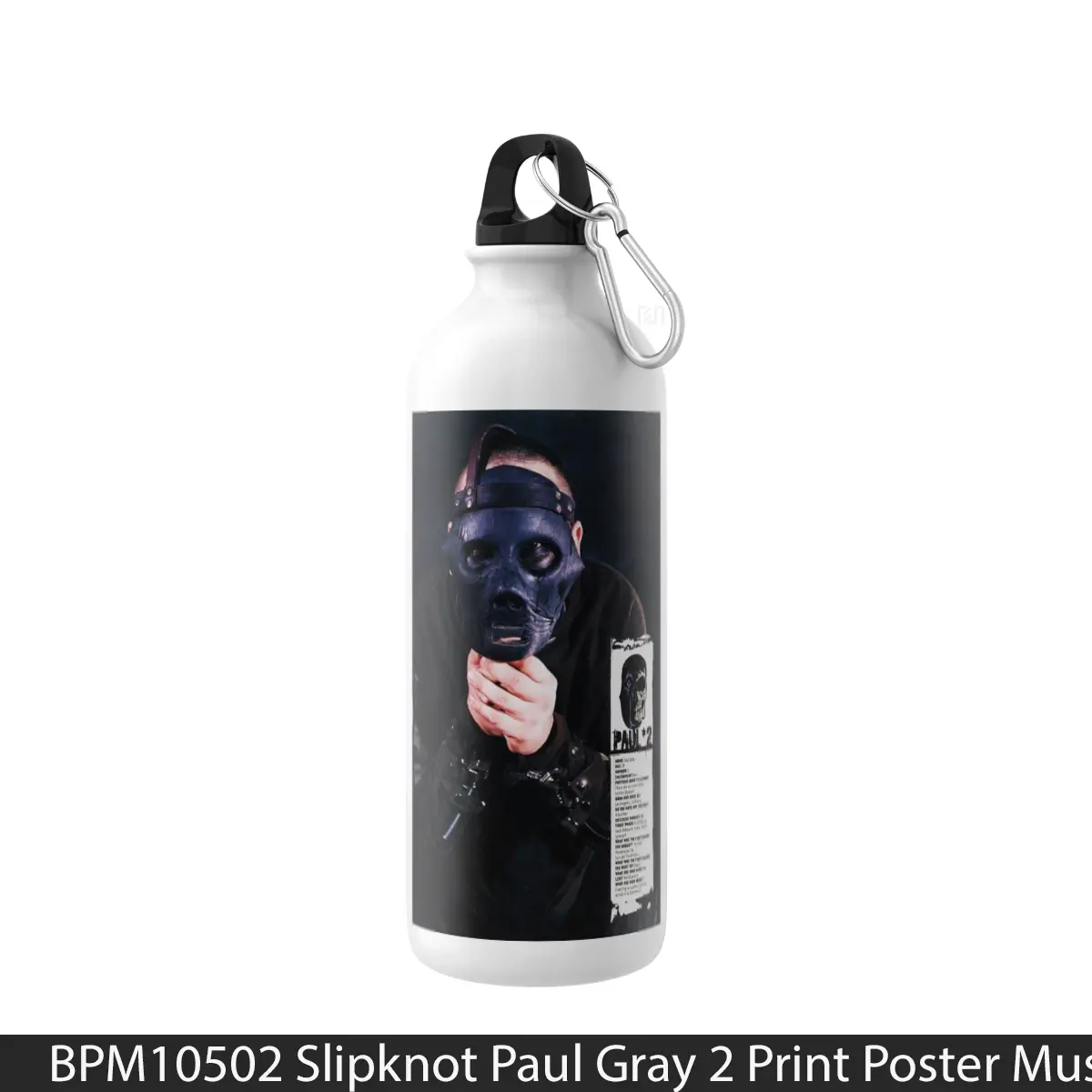Botol Slipknot Paul Gray 2 Print - Music Sport Bottle