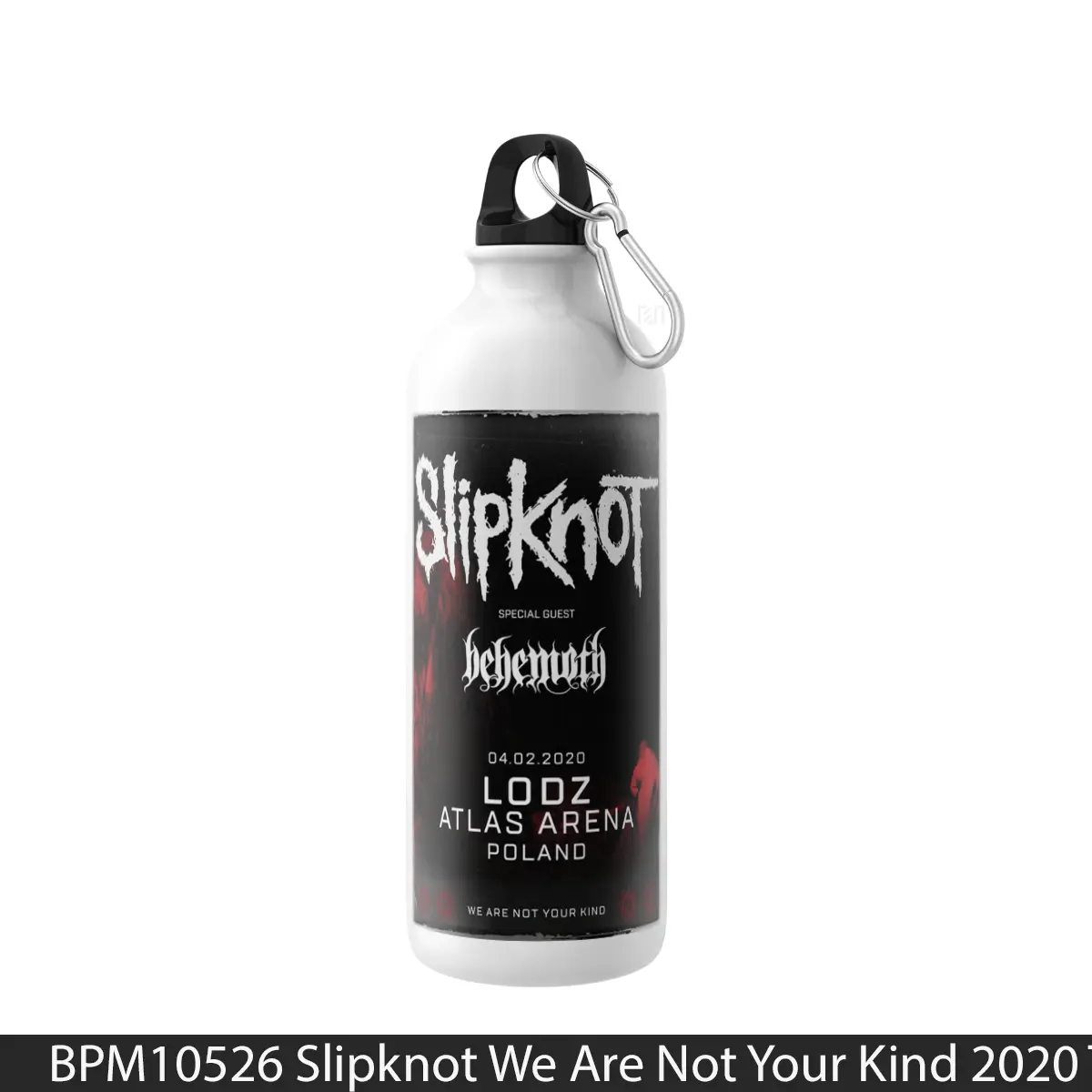 Botol Slipknot We Are Not Your Kind 2020 Tour 6 - Music Sport Bottle