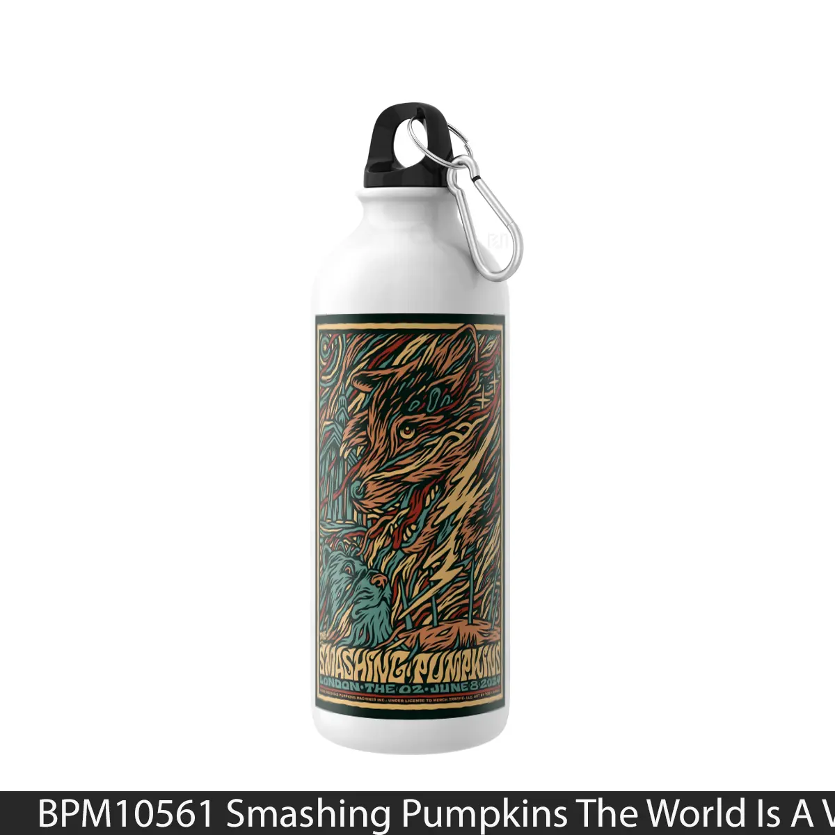 Botol Smashing Pumpkins The World Is A Vampire Tour A - Music Sport Bottle