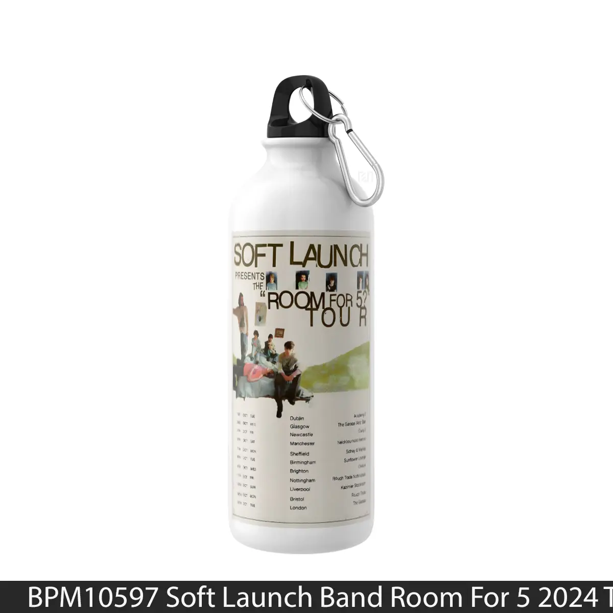 Botol Soft Launch Band Room For 5 2024 Tour - Music Sport Bottle
