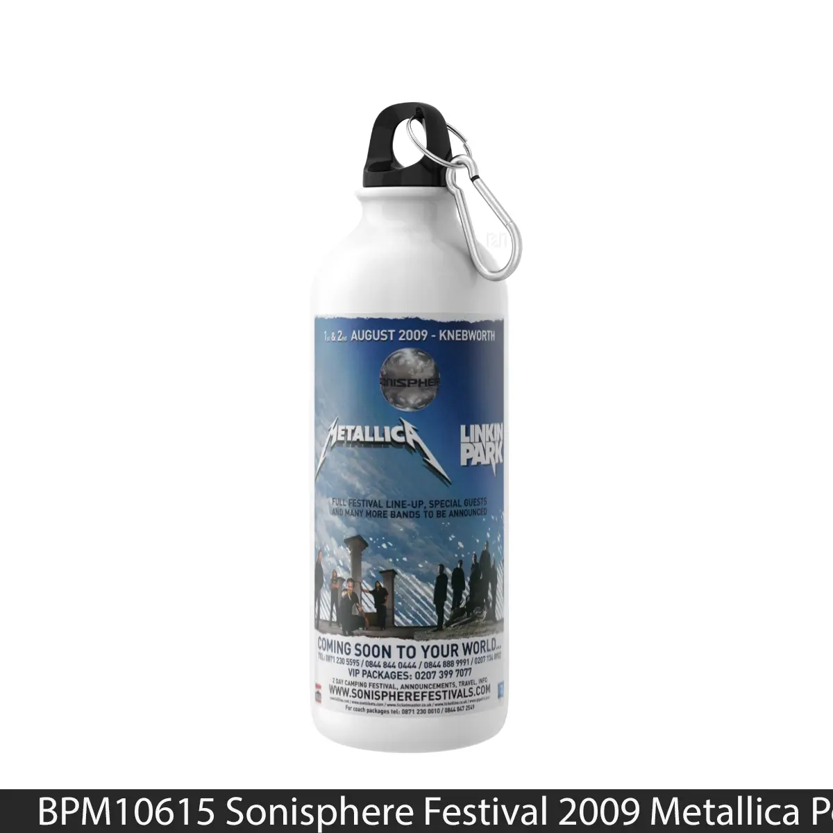 Botol Sonisphere Festival 2009 Metallica - Music Sport Bottle