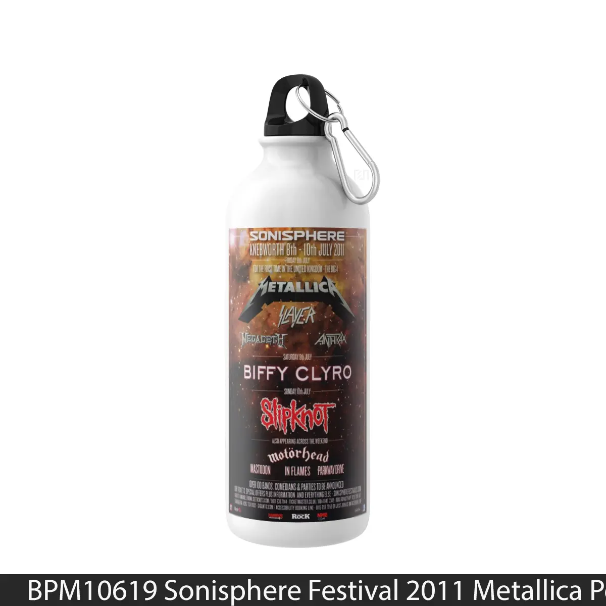 Botol Sonisphere Festival 2011 Metallica - Music Sport Bottle