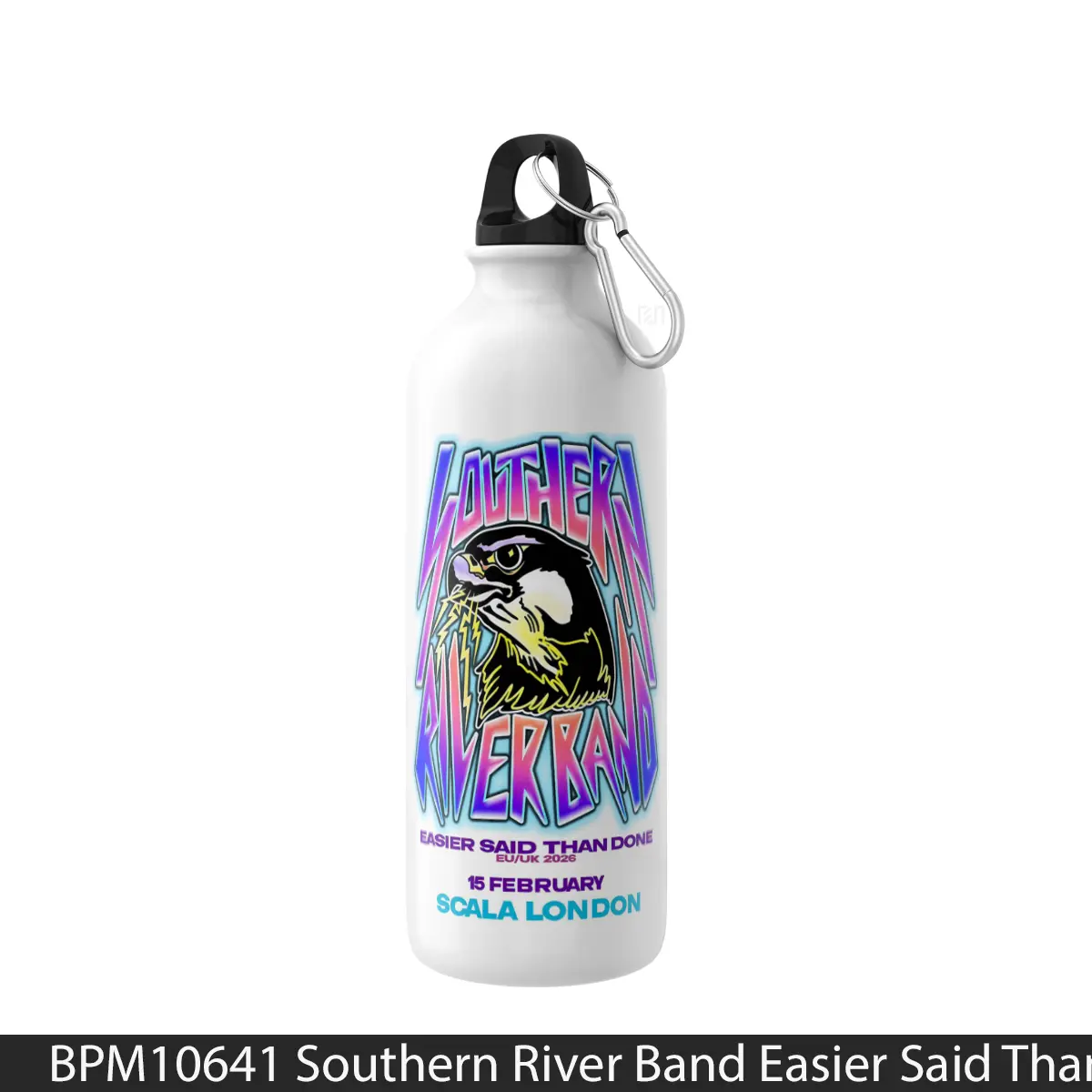 Botol Southern River Band Easier Said Than Done 2026 Uk Tour - Music Sport Bottle