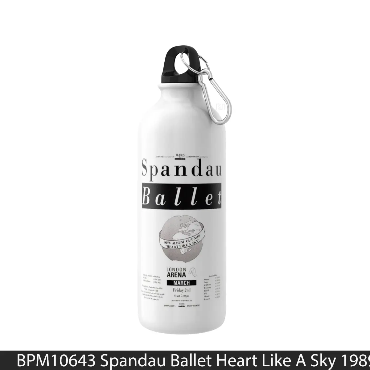 Botol Spandau Ballet Heart Like A Sky 1989 Uk Tour - Music Sport Bottle