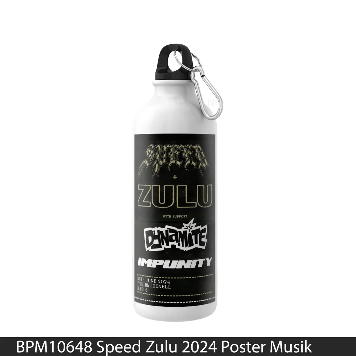 Botol Speed Zulu 2024 - Music Sport Bottle