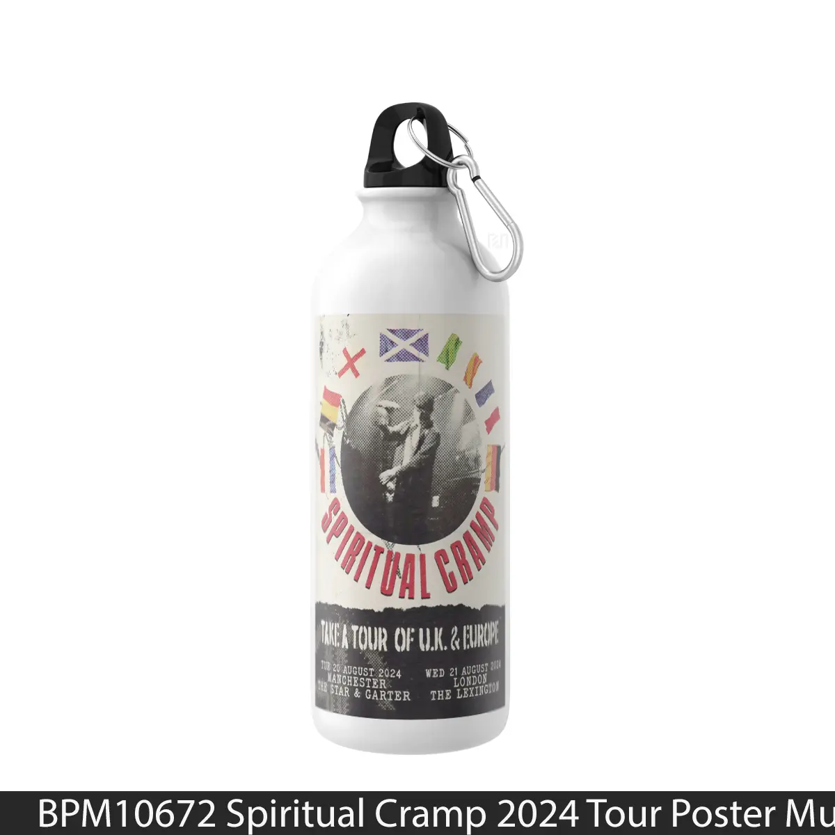 Botol Spiritual Cramp 2024 Tour - Music Sport Bottle