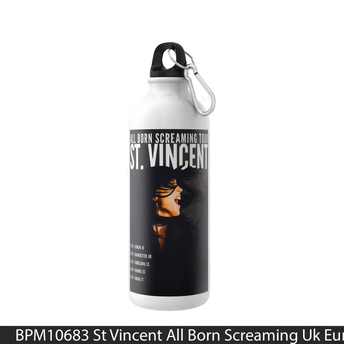 Botol St Vincent All Born Screaming Uk Europe Tour 2024 - Music Sport Bottle