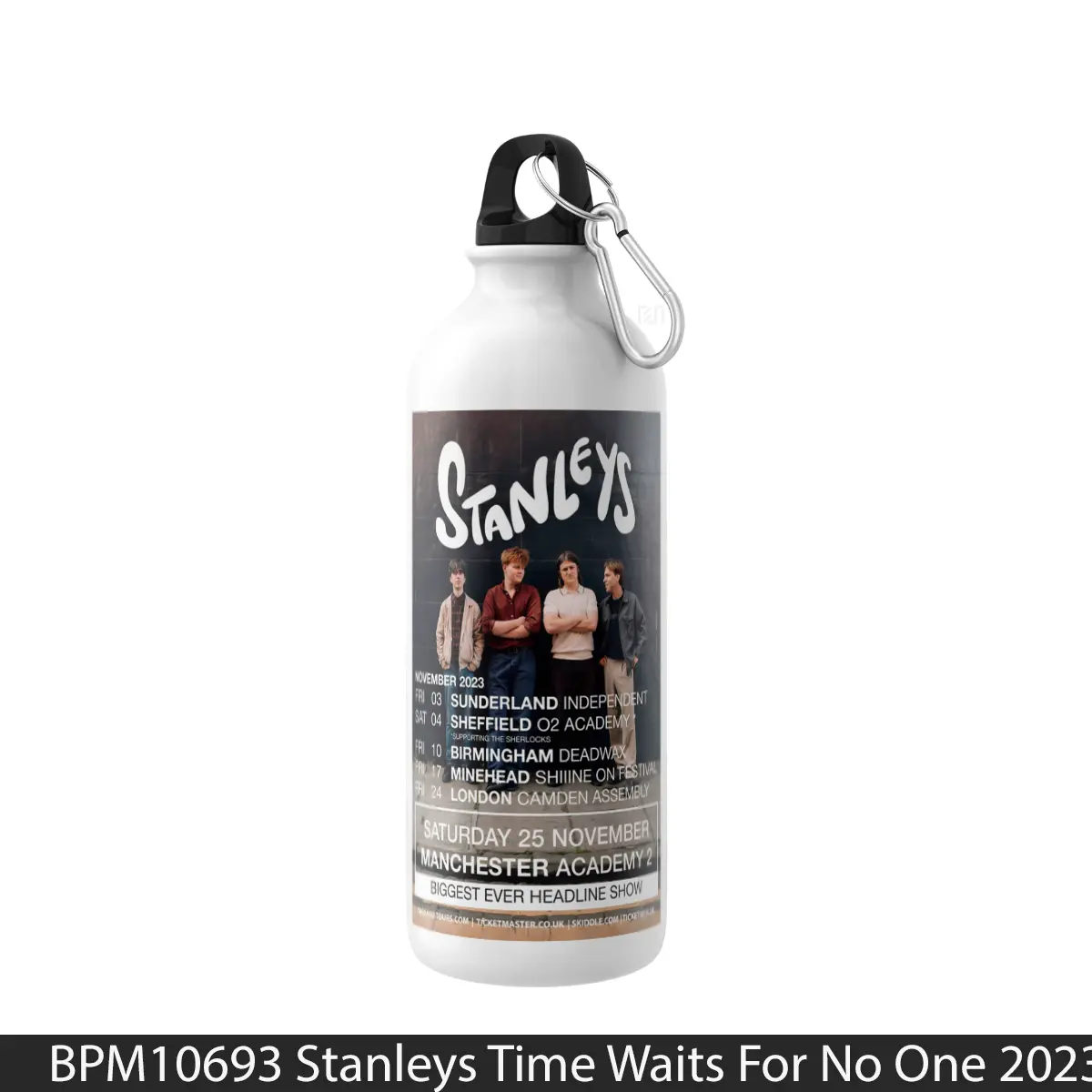 Botol Stanleys Time Waits For No One 2023 Uk Tour - Music Sport Bottle