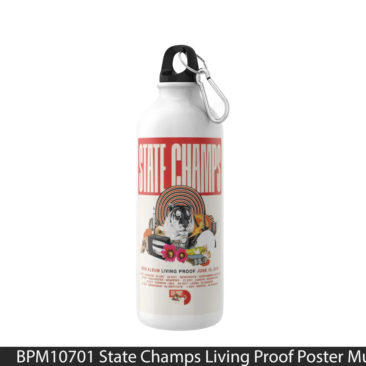 Botol State Champs Living Proof - Music Sport Bottle