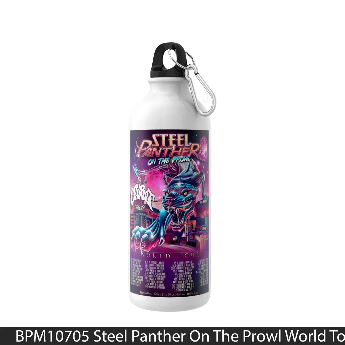 Botol Steel Panther On The Prowl World Tour 2023 - Music Sport Bottle