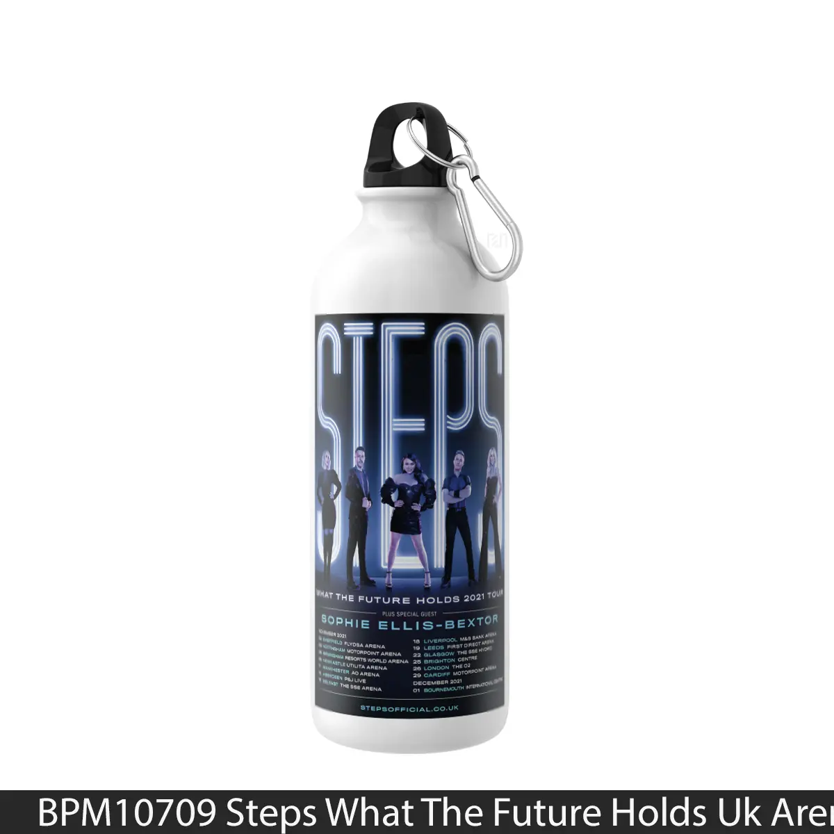 Botol Steps What The Future Holds Uk Arena Tour 2021 - Music Sport Bottle