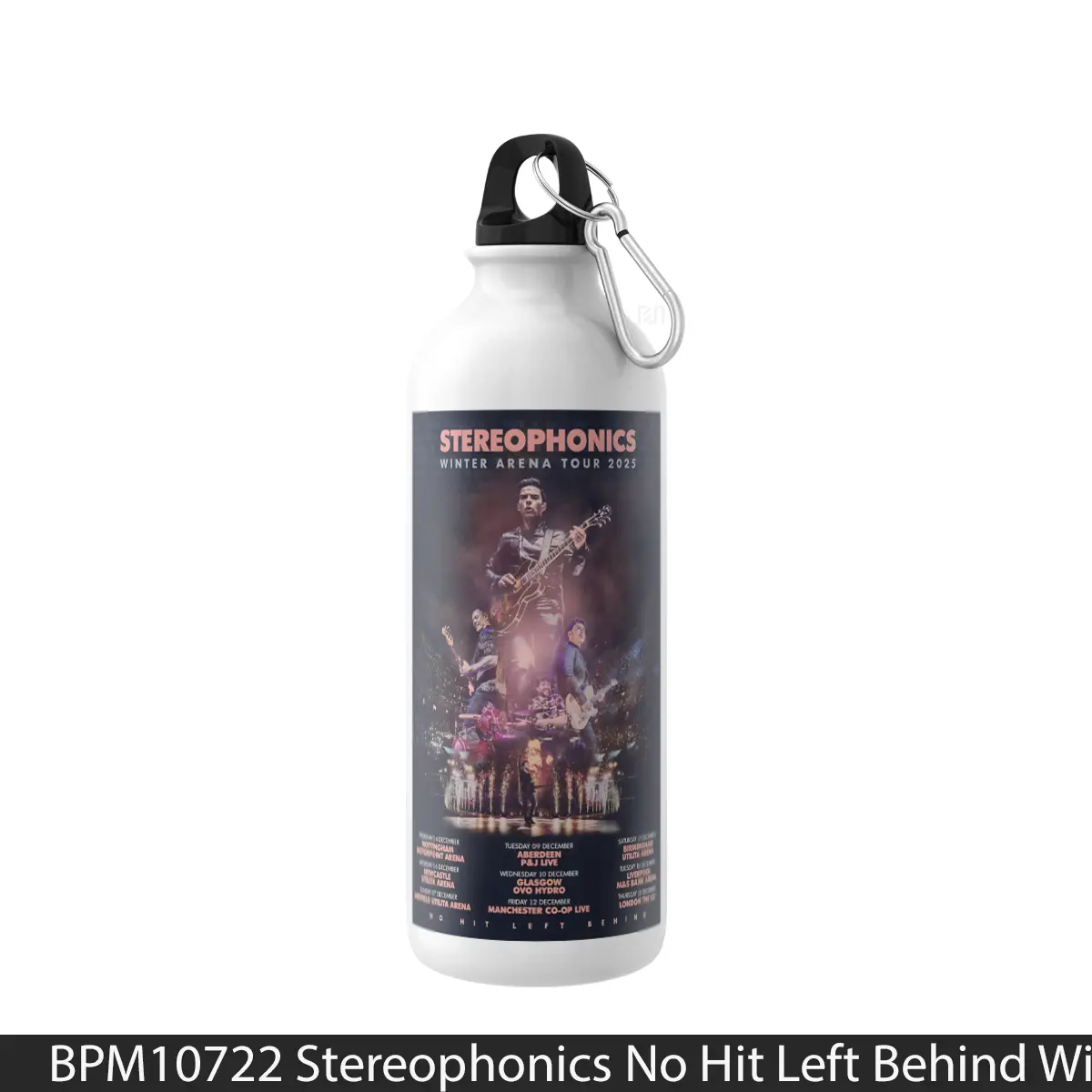 Botol Stereophonics No Hit Left Behind Winter Uk Arena Tour 2025 - Music Sport Bottle