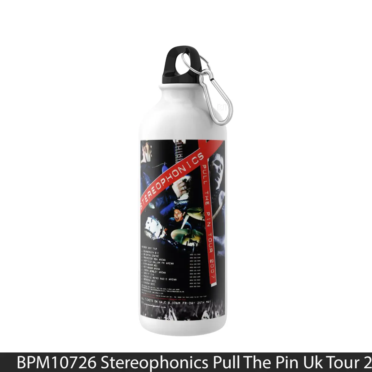 Botol Stereophonics Pull The Pin Uk Tour 2007 - Music Sport Bottle