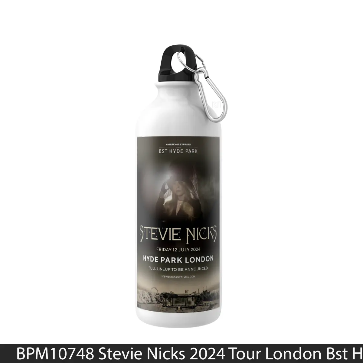 Botol Stevie Nicks 2024 Tour London Bst Hyde Park - Music Sport Bottle