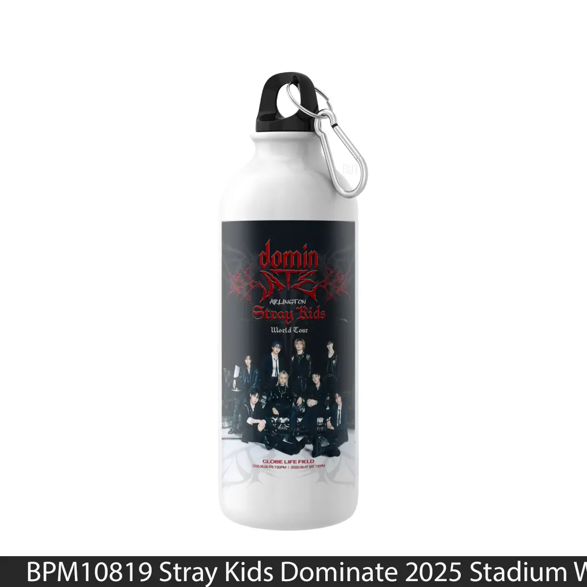 Botol Stray Kids Dominate 2025 Stadium World Tour - Music Sport Bottle