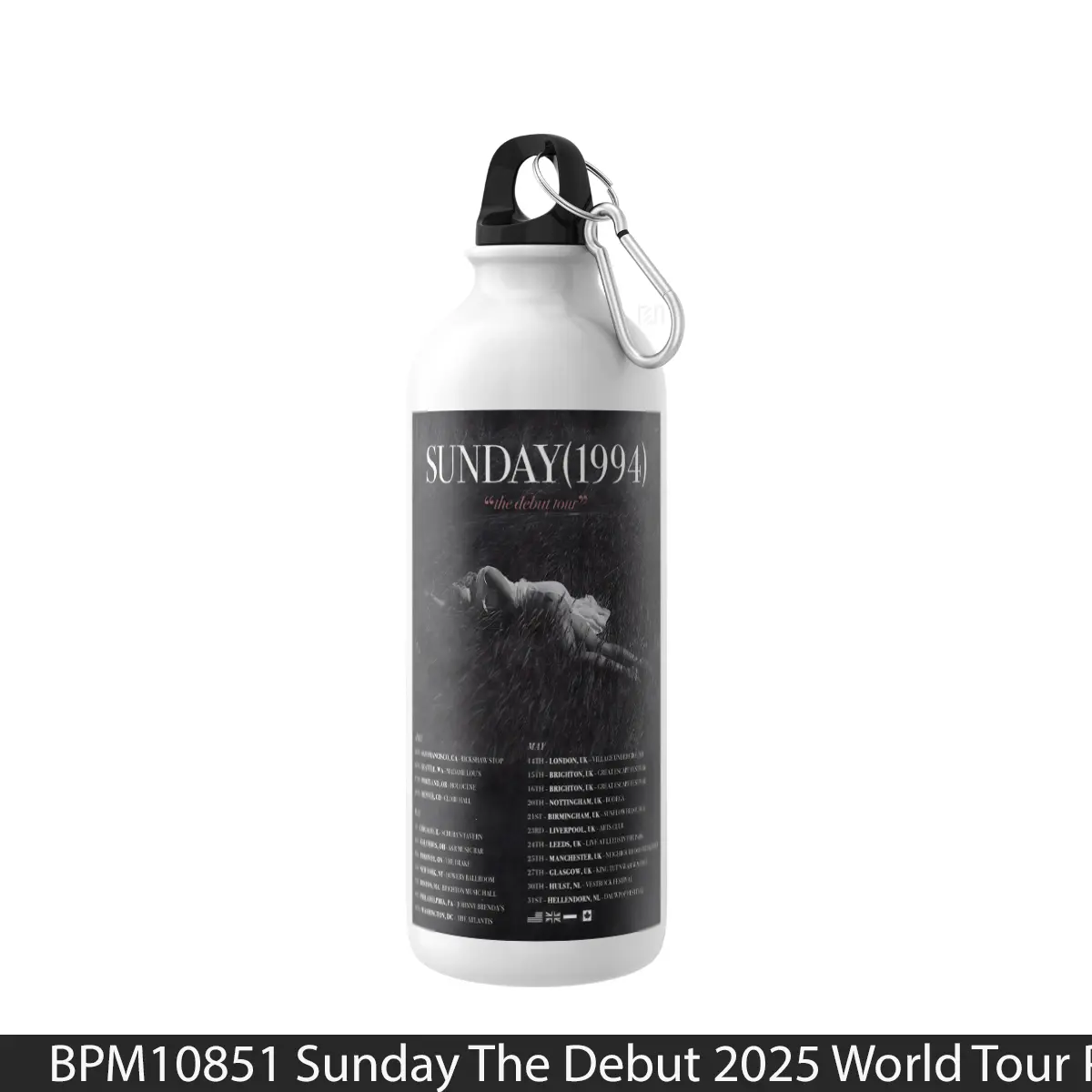 Botol Sunday The Debut 2025 World Tour - Music Sport Bottle