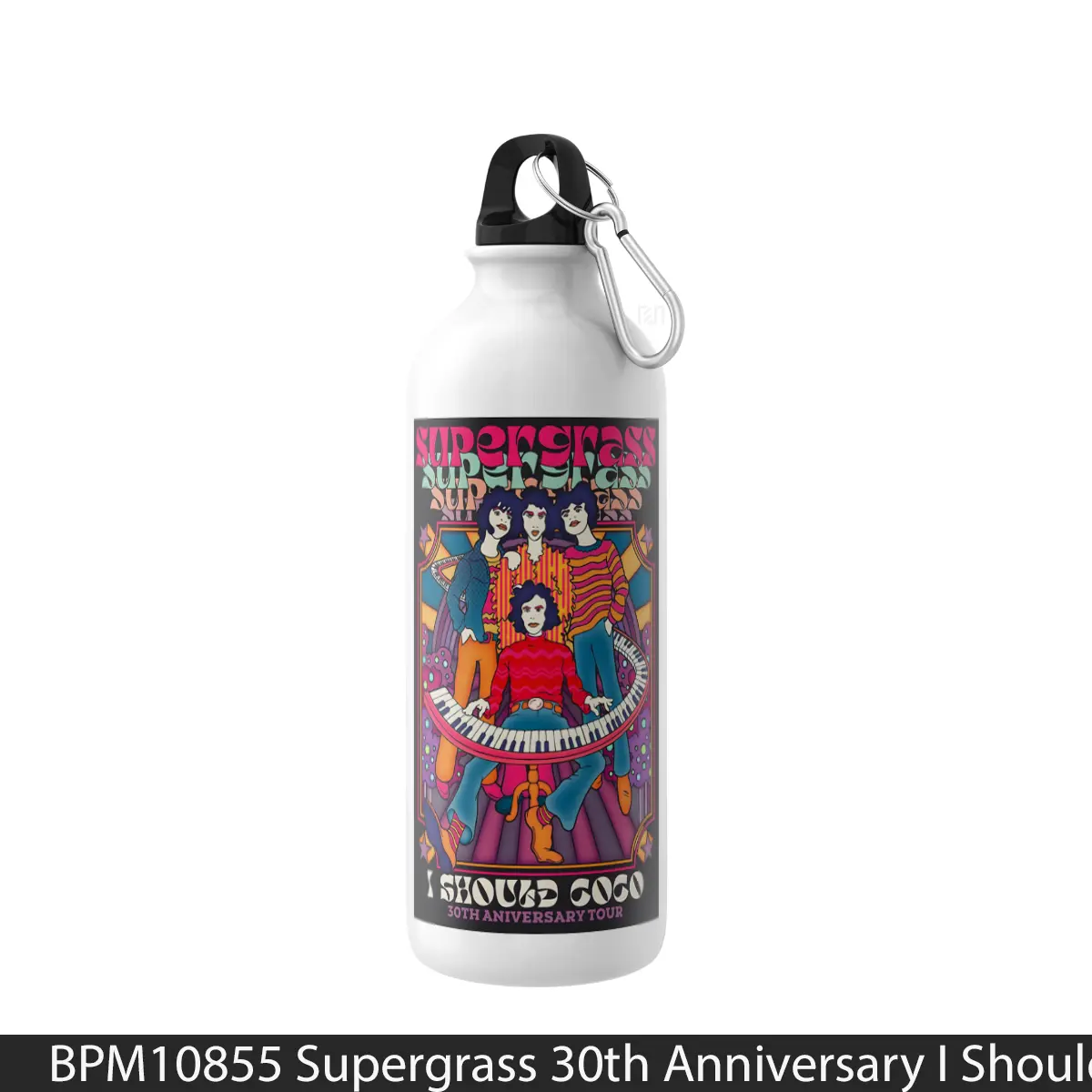 Botol Supergrass 30Th Anniversary I Should Coco Tour 2025 - Music Sport Bottle