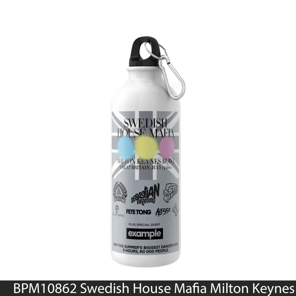 Botol Swedish House Mafia Milton Keynes Bowl - Music Sport Bottle