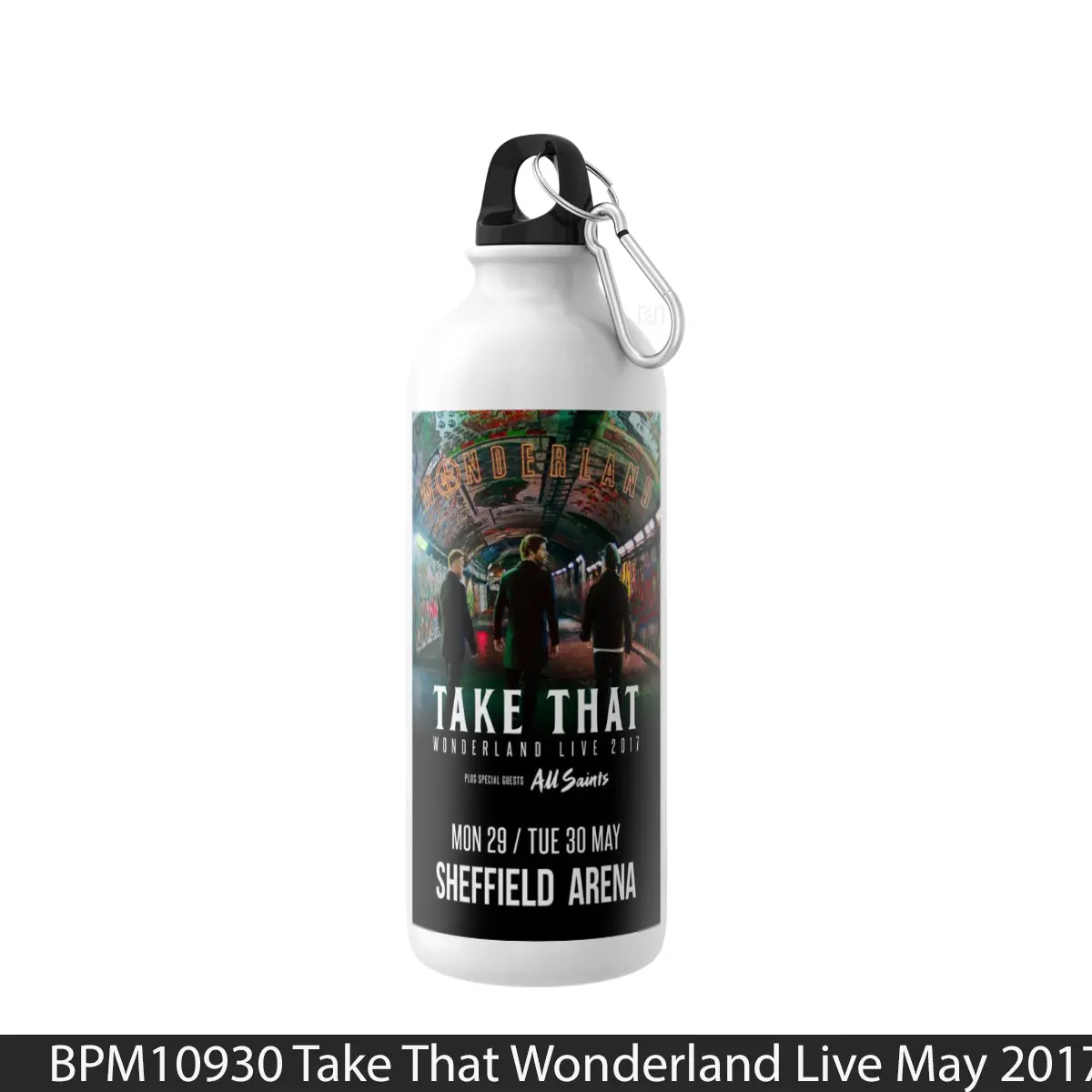 Botol Take That Wonderland Live May 2017 - Music Sport Bottle
