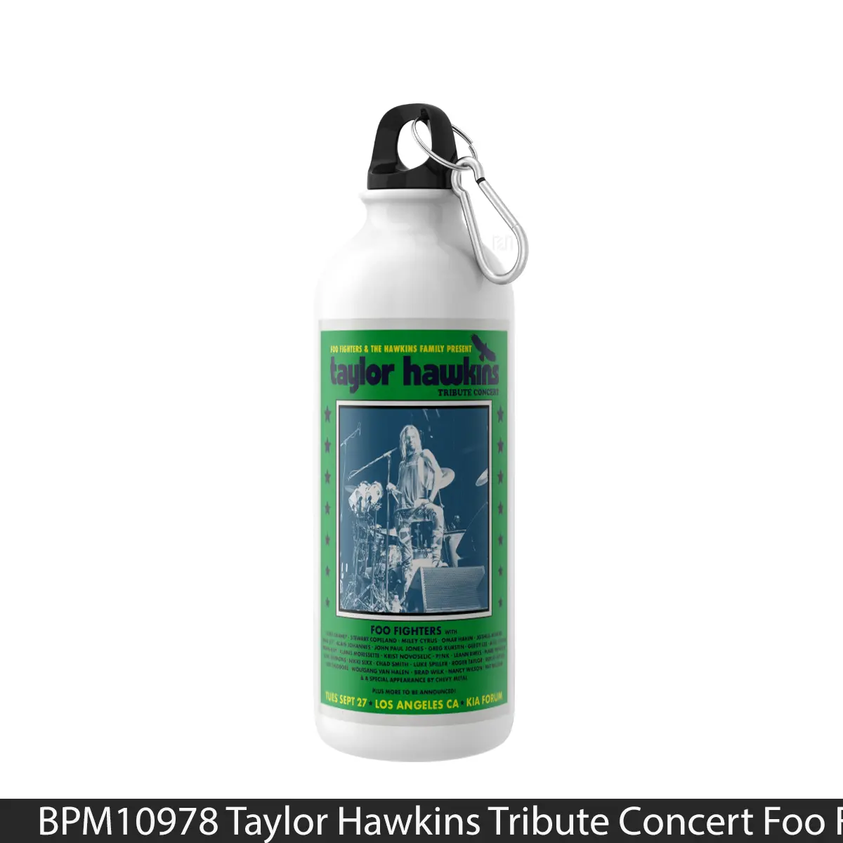 Botol Taylor Hawkins Tribute Concert Foo Fighters London 2022 - Music Sport Bottle