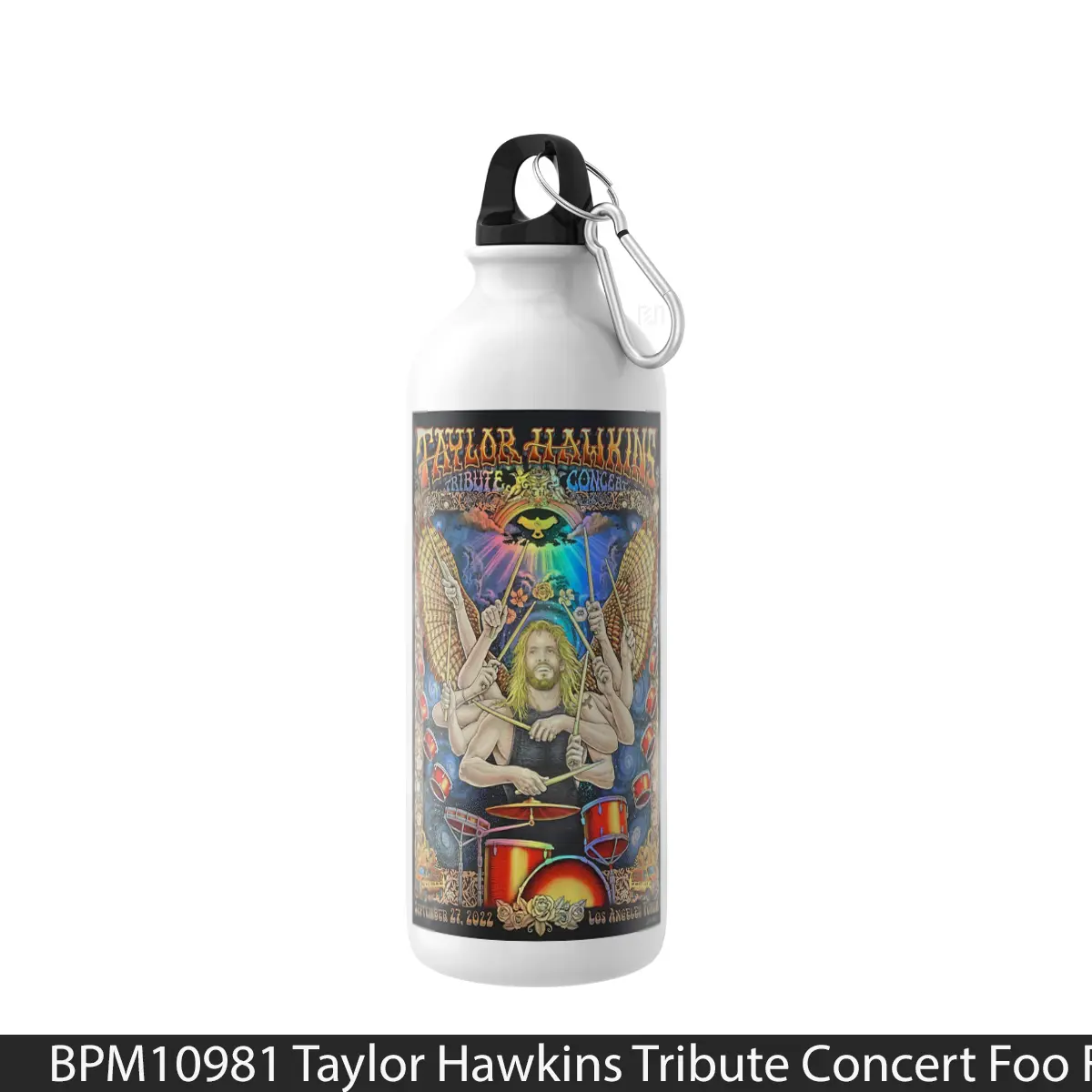 Botol Taylor Hawkins Tribute Concert Foo Fighters Post - Music Sport Bottle