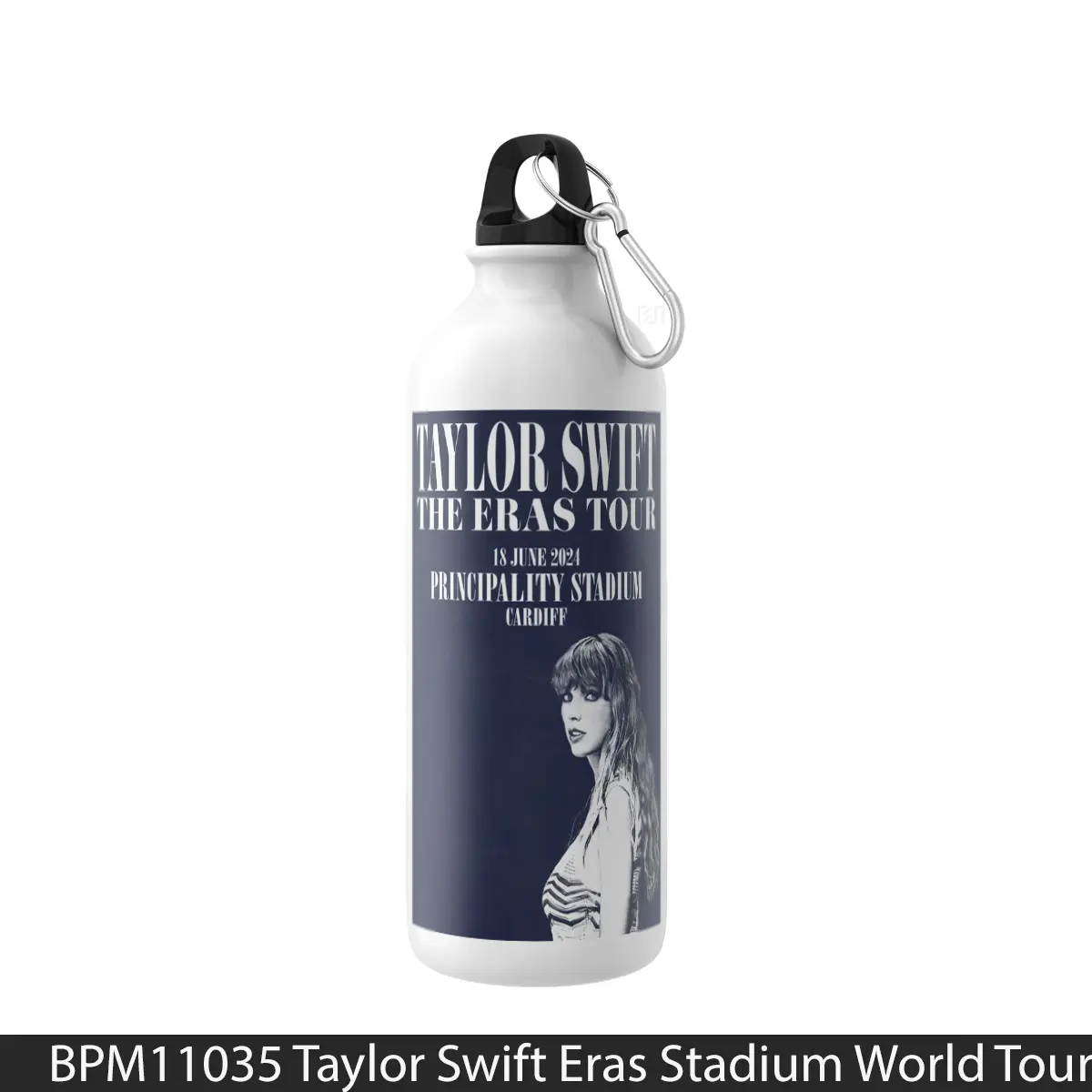 Botol Taylor Swift Eras Stadium World Tour 2024 Principality Stadium Cardiff - Music Sport Bottle